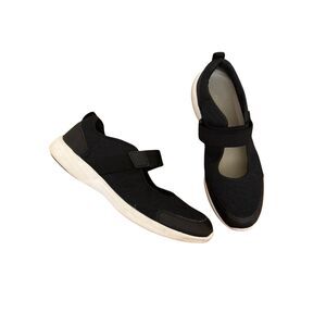 Vionic Jessica Mary Jane Sneakers Black Mesh Size 11